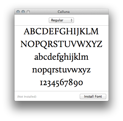 how to download an adobe font to mac