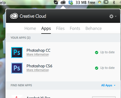 cannot get photoshop cc to download