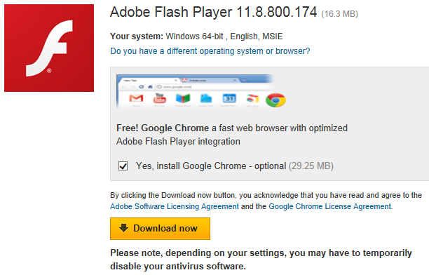 chrome cant download adobe photoshop