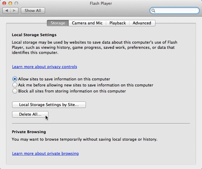 adobe flash for mac os 10.8.5