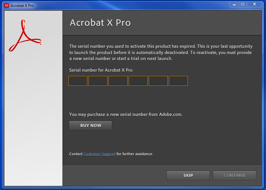 download serial number adobe acrobat x pro