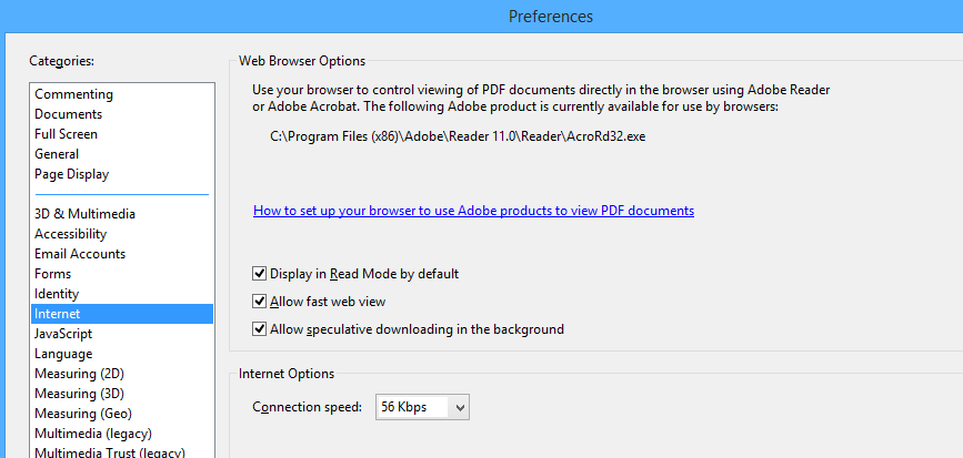 ie11 have to click retry to open pdf files adobe reader dc