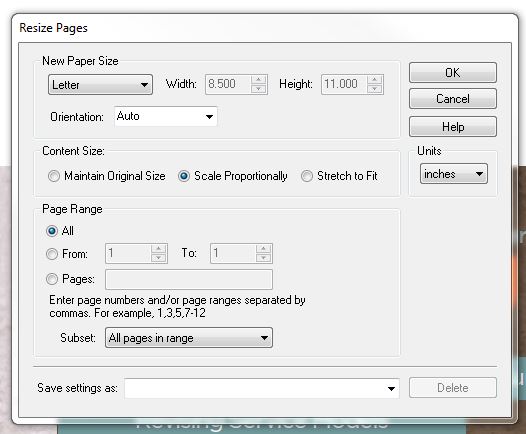 Solved: Re: How do I change page size of an existing .pdf? - Page 2 ...