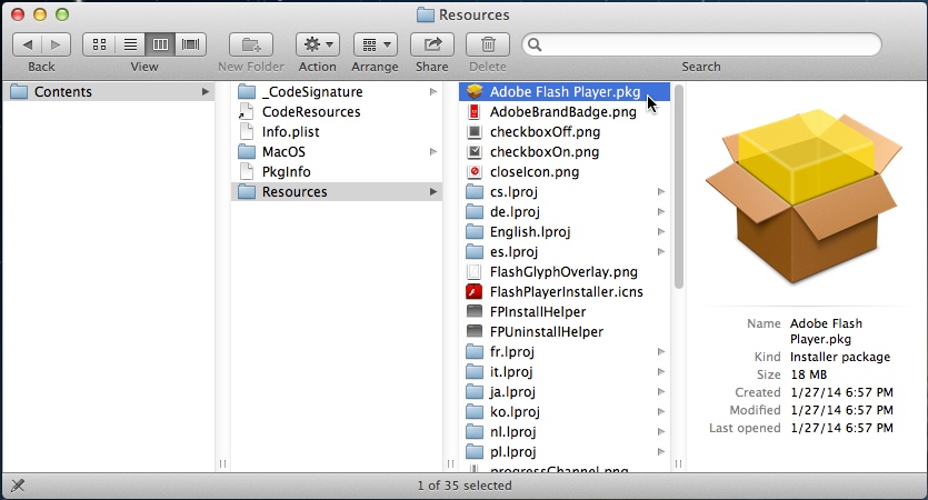 pacifist for mac contents of office installer