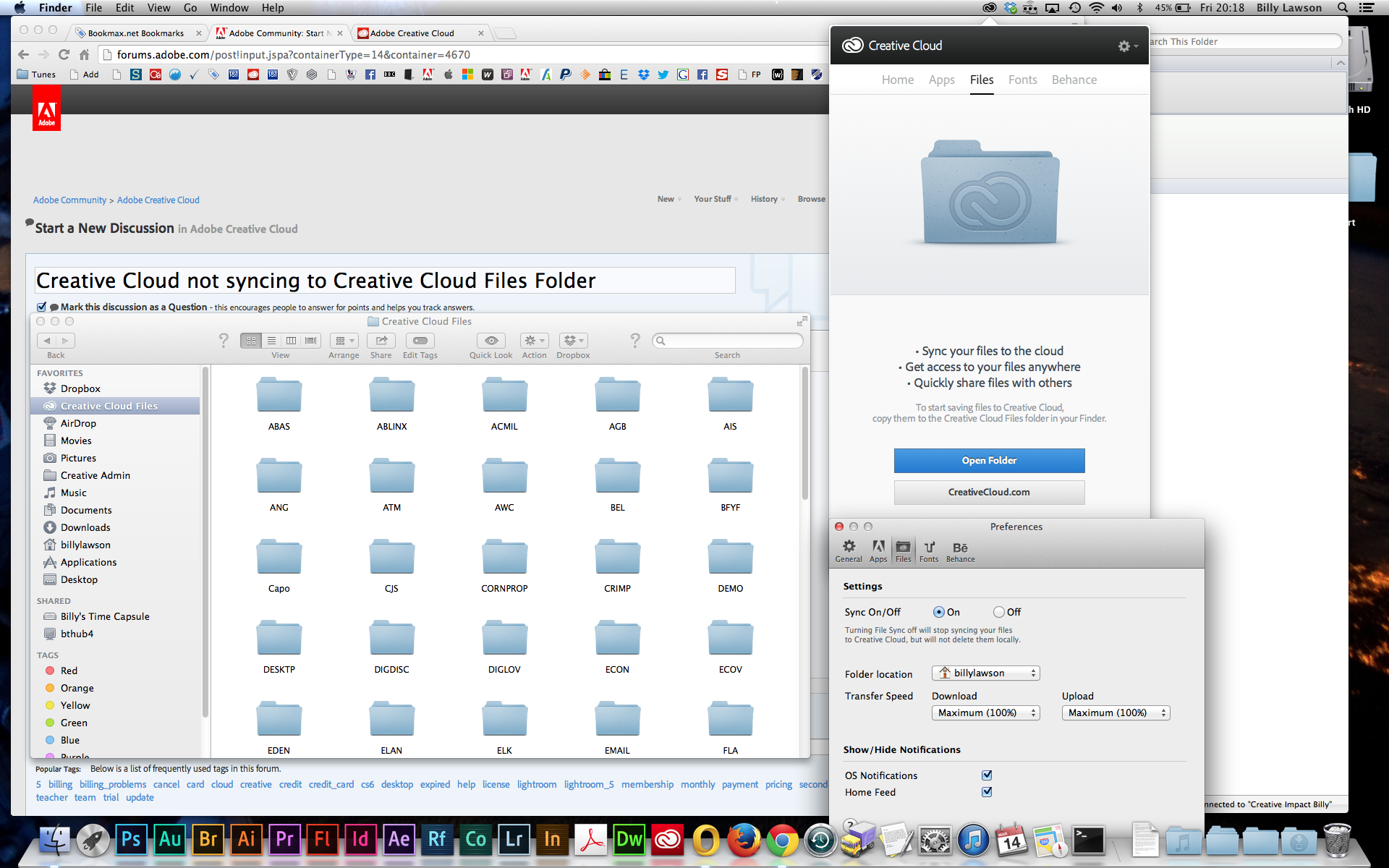 adobe creative cloud install folder