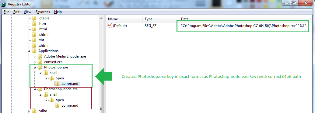 registry photoshop cs5 portable
