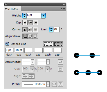 Illustrator Cs5 Dotted Line Bug Adobe Support Community