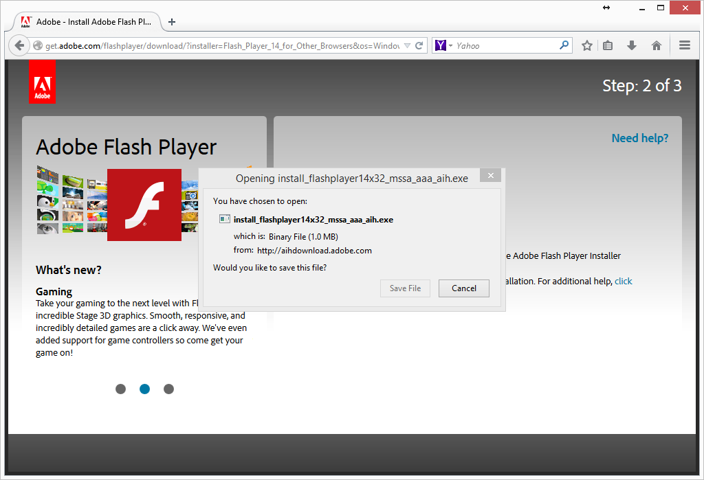 download adobe flash player last version 2014