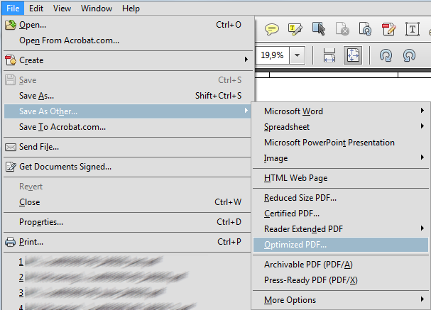 change page size in adobe acrobat pro dc