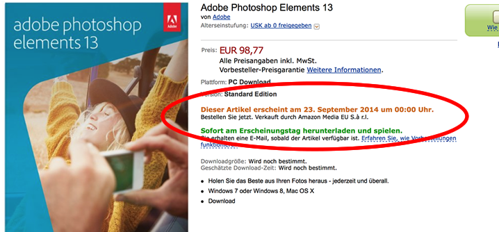 愛されし者 Adobe Photoshop Elements 13 Premiere Elements 13 サゴタケモ