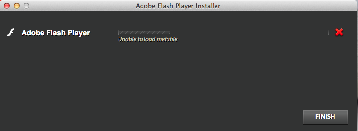 adobe updater fails to install