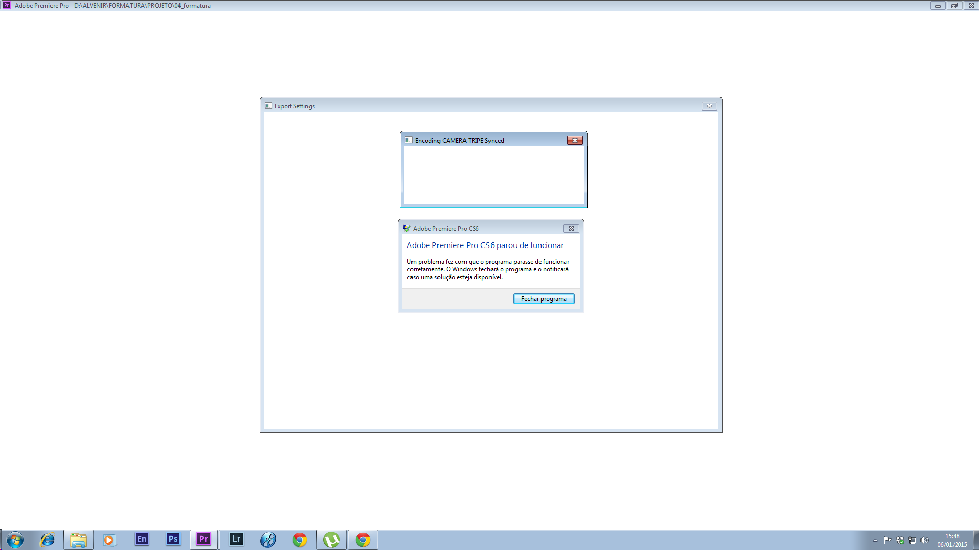 Adobe Premiere Pro Cs6 Stopped Working Adobe Support Community 6740299