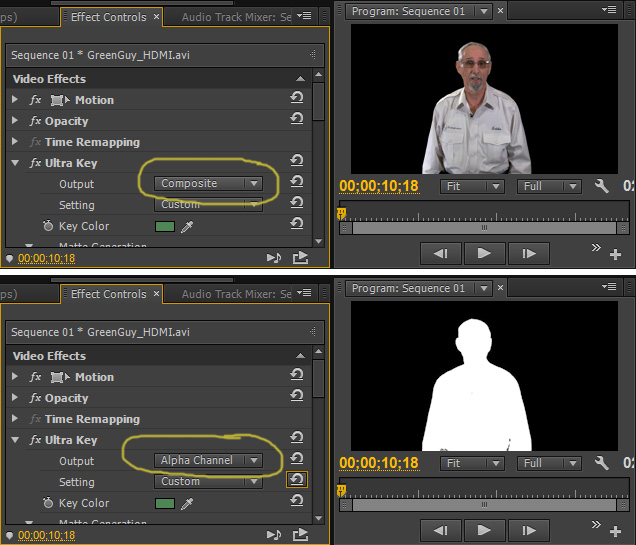 Exporting Video With An Alpha Channel for Transparency in After Effects
