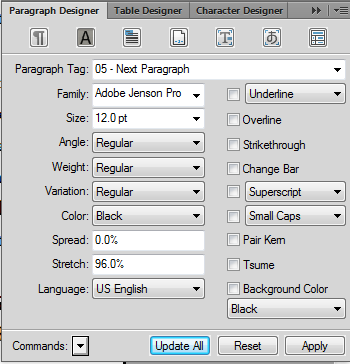 Solved: FrameMaker typesetting versus Word Typesetting - Adobe ...