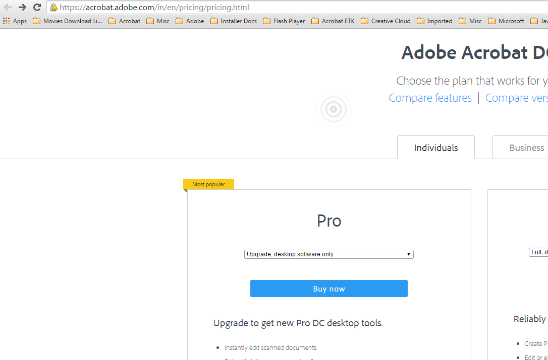 upgrade from adobe acrobat pro 9 to 11