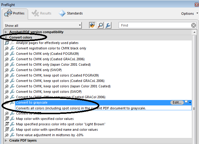 adobe pdf converter advanced options scaling