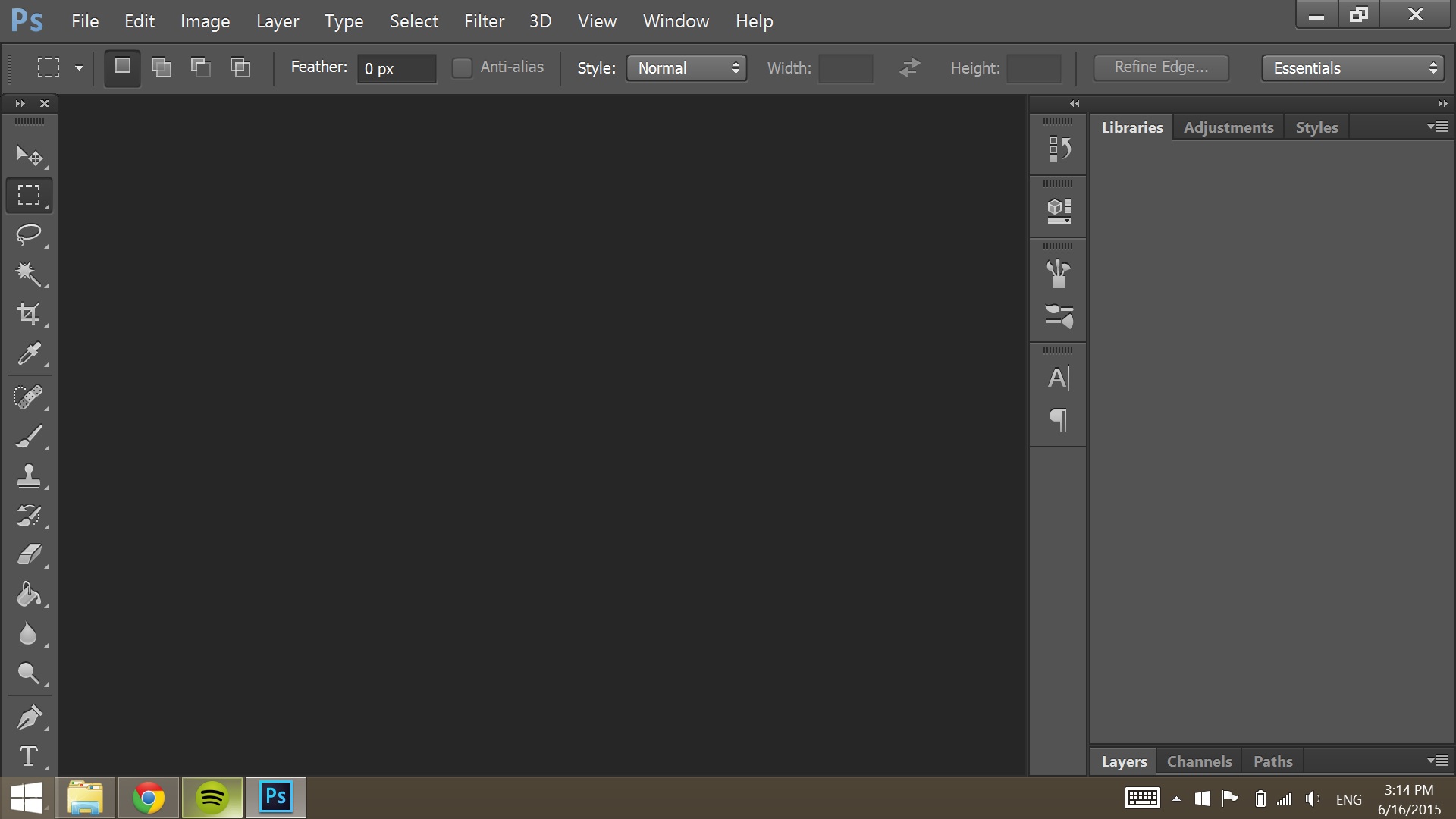 Solved Photoshop Cc Work Space Too Big Adobe Support Community