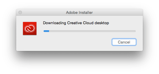 adobe creative cloud installer failed