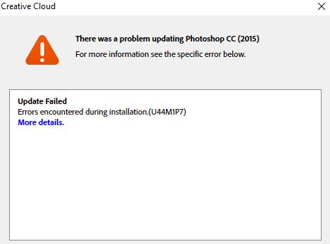 adobe photoshop download failed current os out of date