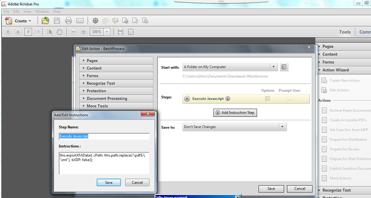 How to batch convert PDF to XML or flat text - Adobe Product Community ...