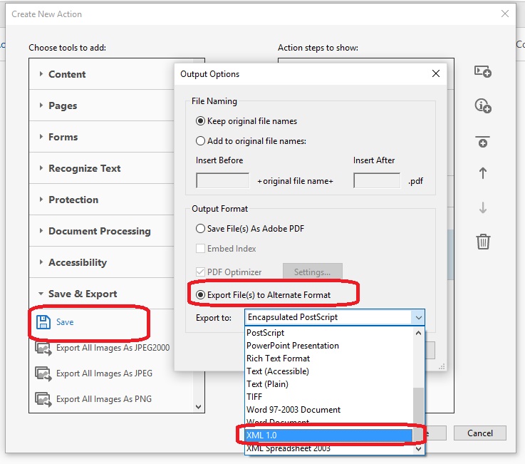 How to batch convert PDF to XML or flat text - Adobe Product Community ...