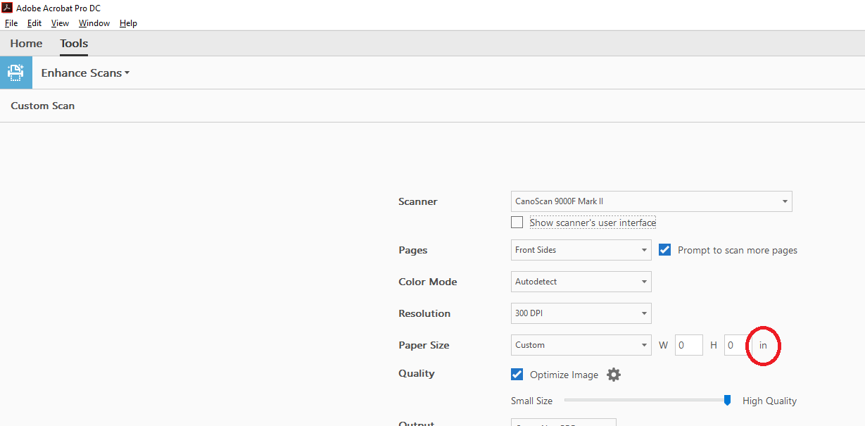 How to change paper size units to centimeters? Adobe Community 8313155