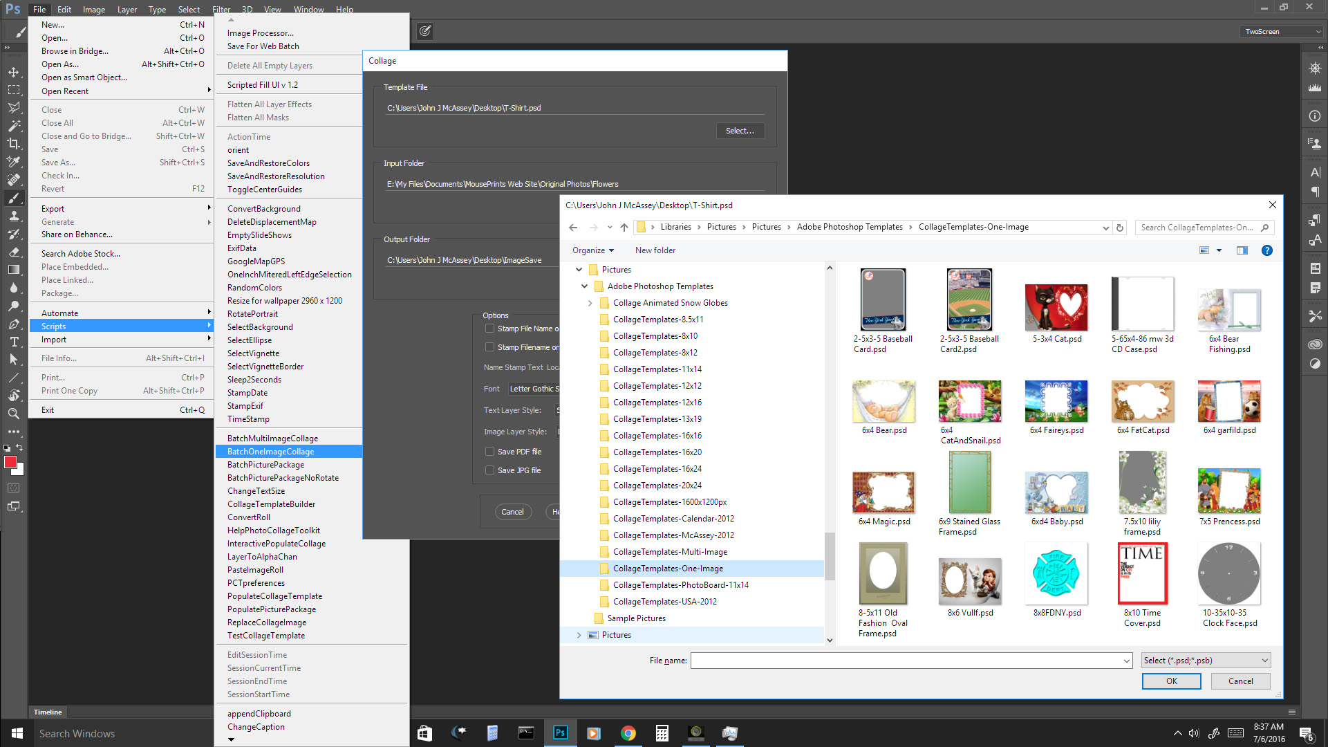 view photoshop thumbnails in windows 10