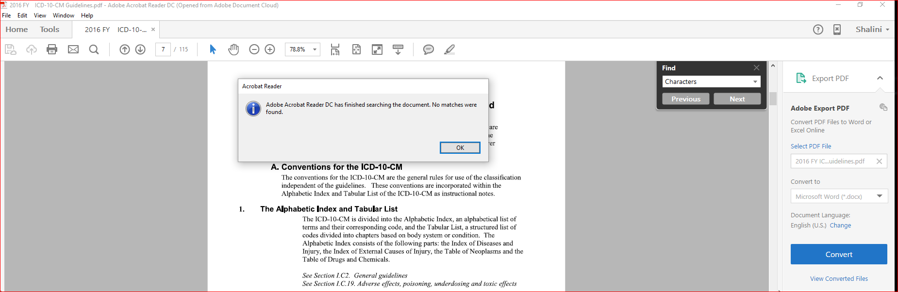 Solved Re Unable To Search For Words In A Pdf Document Page 2 Adobe Support Community