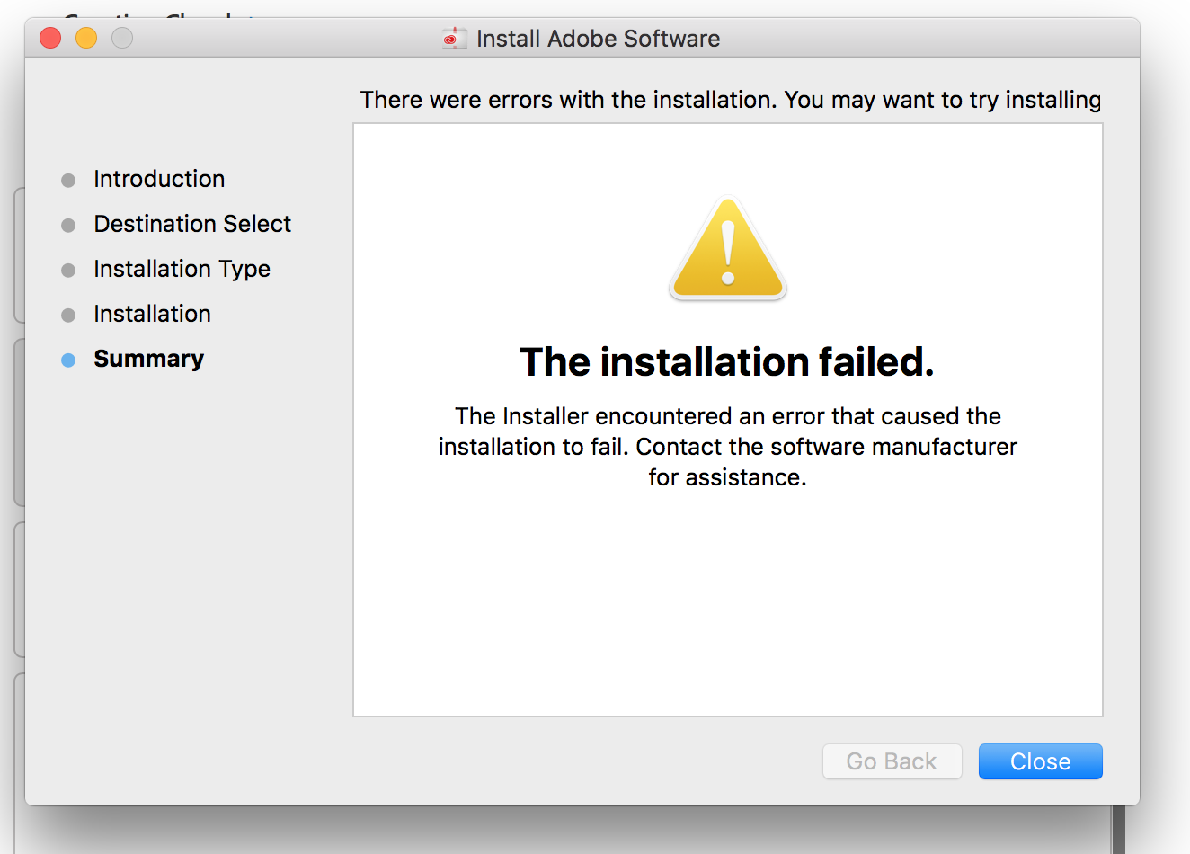 Installation has. Ошибка Mac os. Mac os ошибка при установке. MACBOOK Error. Error на макбуке.