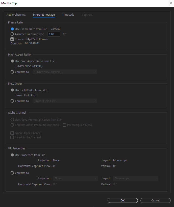 Solved: After Effects is changing the Frame Rate on Import... - Adobe