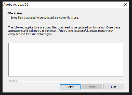 Solved: Adobe DC Pro Crashes - Adobe Community - 11131227