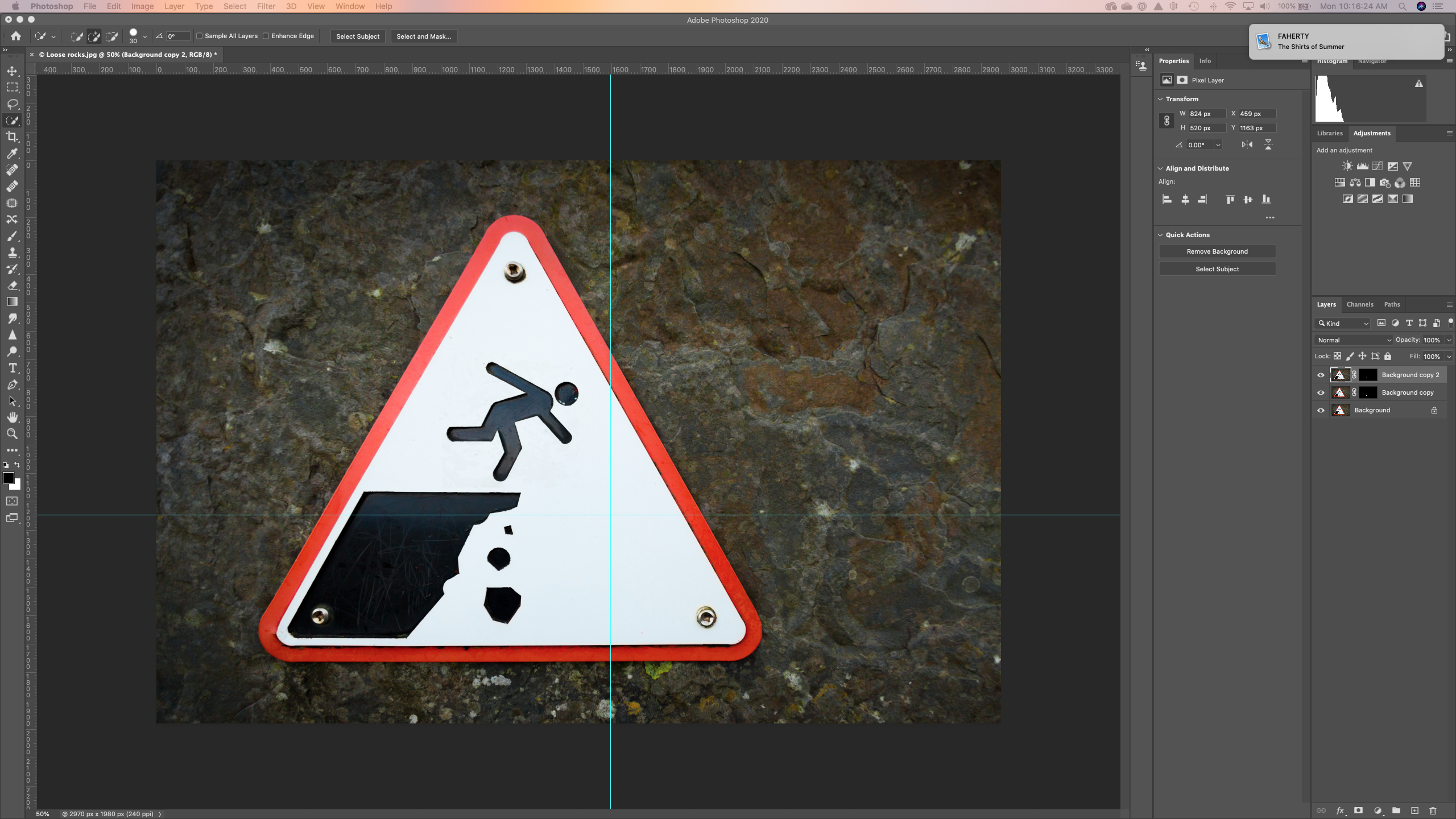 photoshop 2020 merge layers via copy