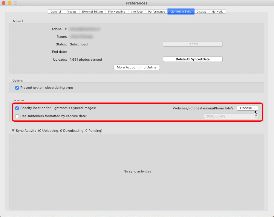 Solved How to move images from offlin... Adobe