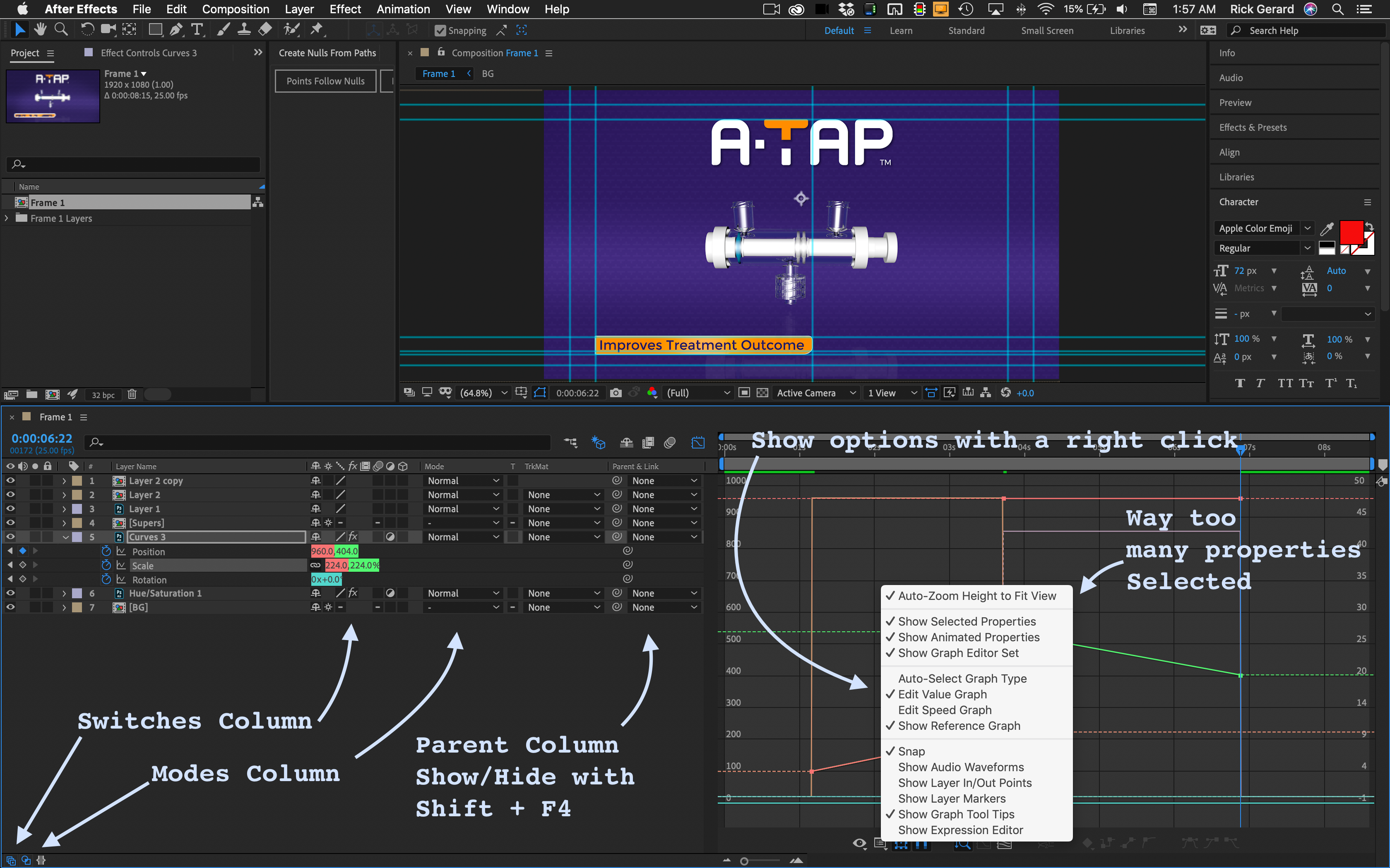 Graph Editor Has Two Lines Instead Of One Adobe Support Community 11193140