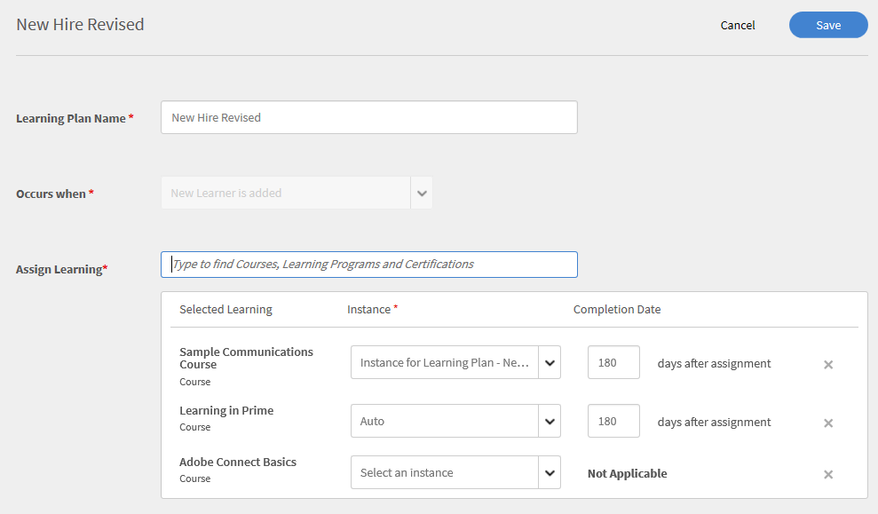 Adding courses to a learning plan.PNG