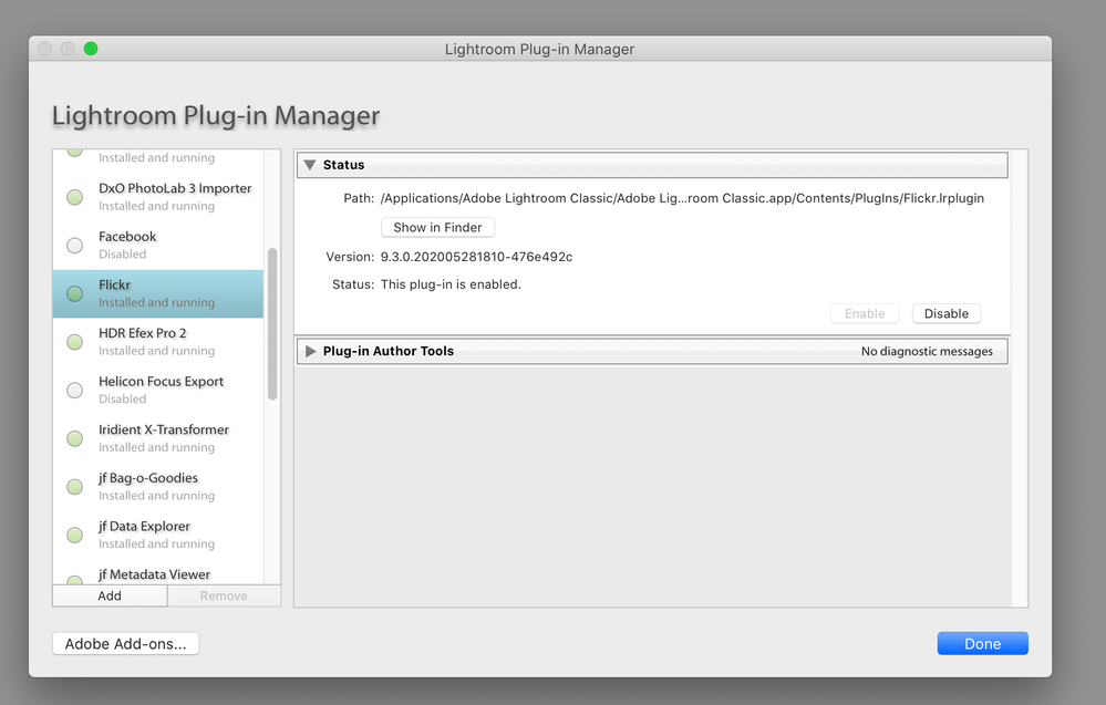 Plug-in Manager