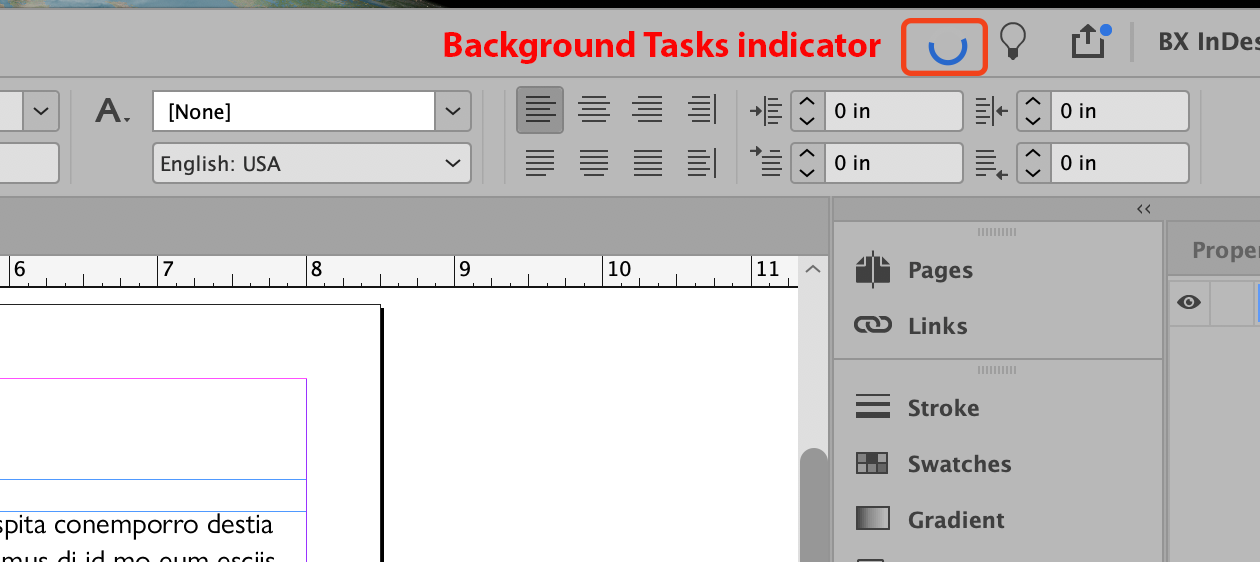 Solved: Background Tasks icon InDesign 15.1 - Adobe Support Community ...