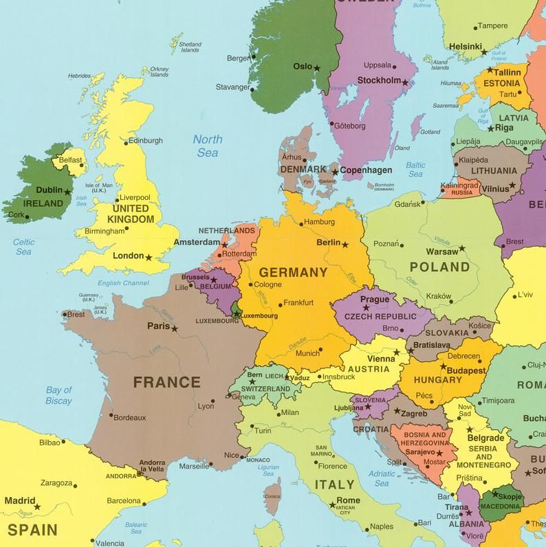 europe map high resolution