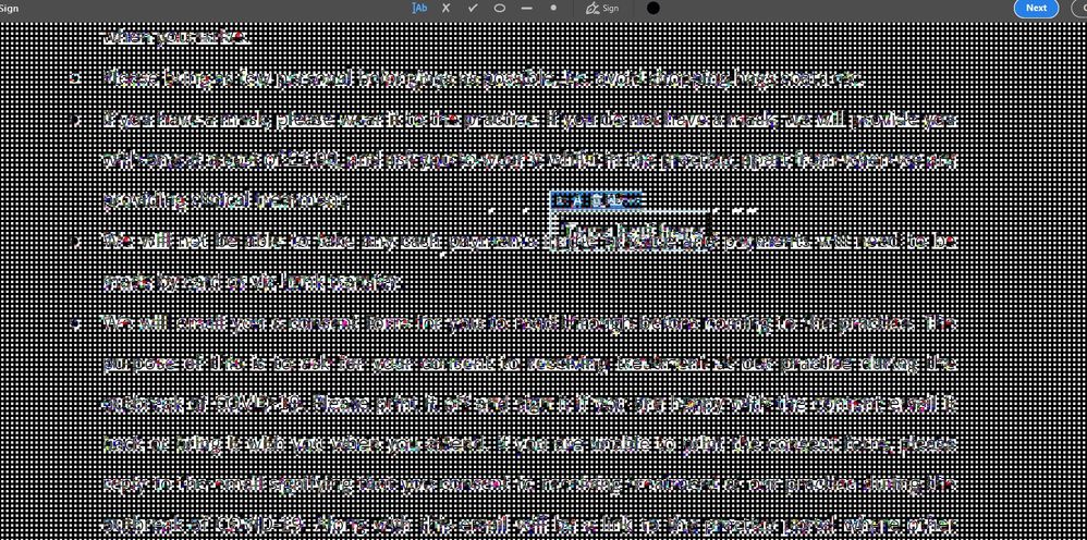 Pdf Fill And Sign Glitching And Pixelated Adobe Support Community 11249950