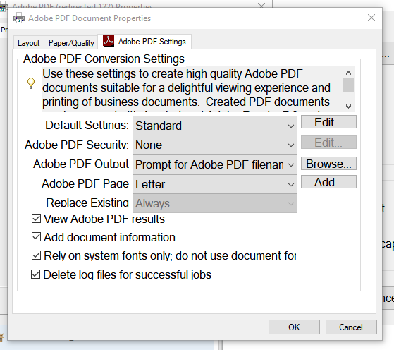 Solved: View Adobe PDF Results Not Working When Printing T... - Adobe ...