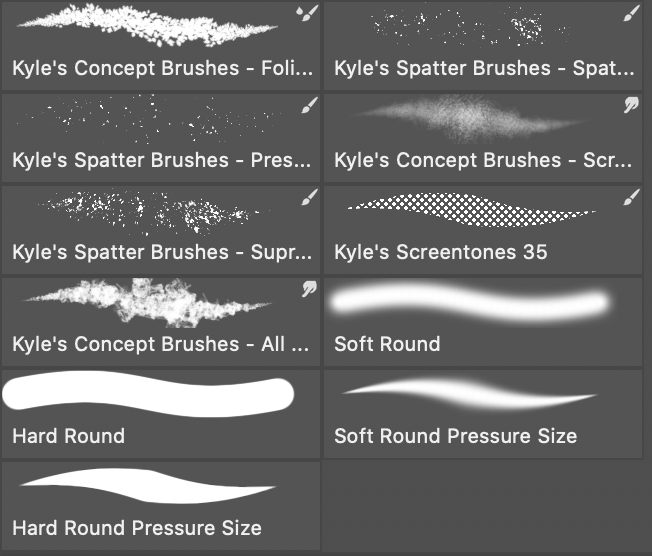 Solved: Brushes for Smudge Tool - Adobe Community - 11278048