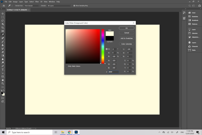 White Color Gone From Color Picker Adobe Support Community 11282084