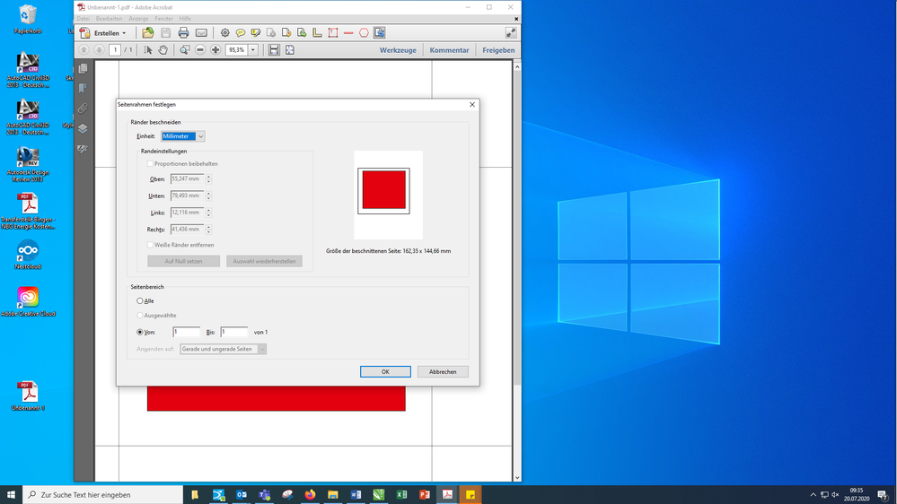 Adobe Acrobat X "crop" is in grey Adobe Community 11299877