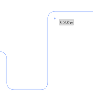 Copy Paste to Illustrator and next rounding