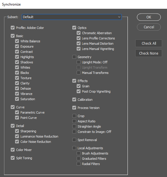 Can't save desired aspect ratio as default in Came... - Adobe Community