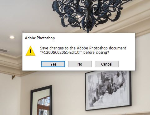 Solved: Saving Changes Dialog - Adobe Support Community - 11348539