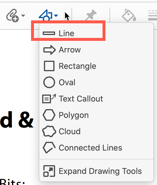 Solved how to draw a line on pdf in acrobat pro? Adobe Support
