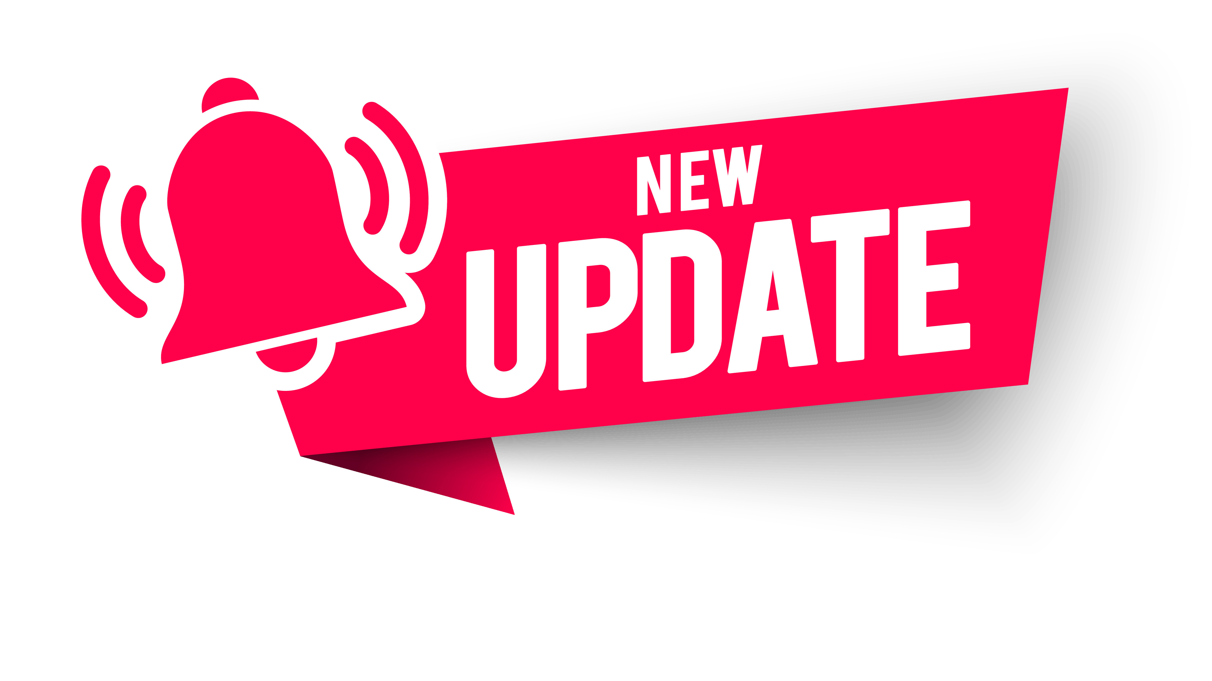 New updating. New update. Картинка New update. Update баннер. Надпись New update.