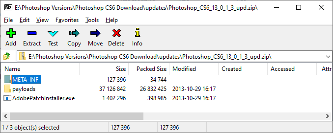 Photoshop CS6 does not allow to update to .0.1.1   Adobe