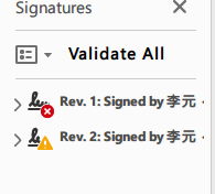 why the signature is invalid? - Adobe Product Community - 11406678
